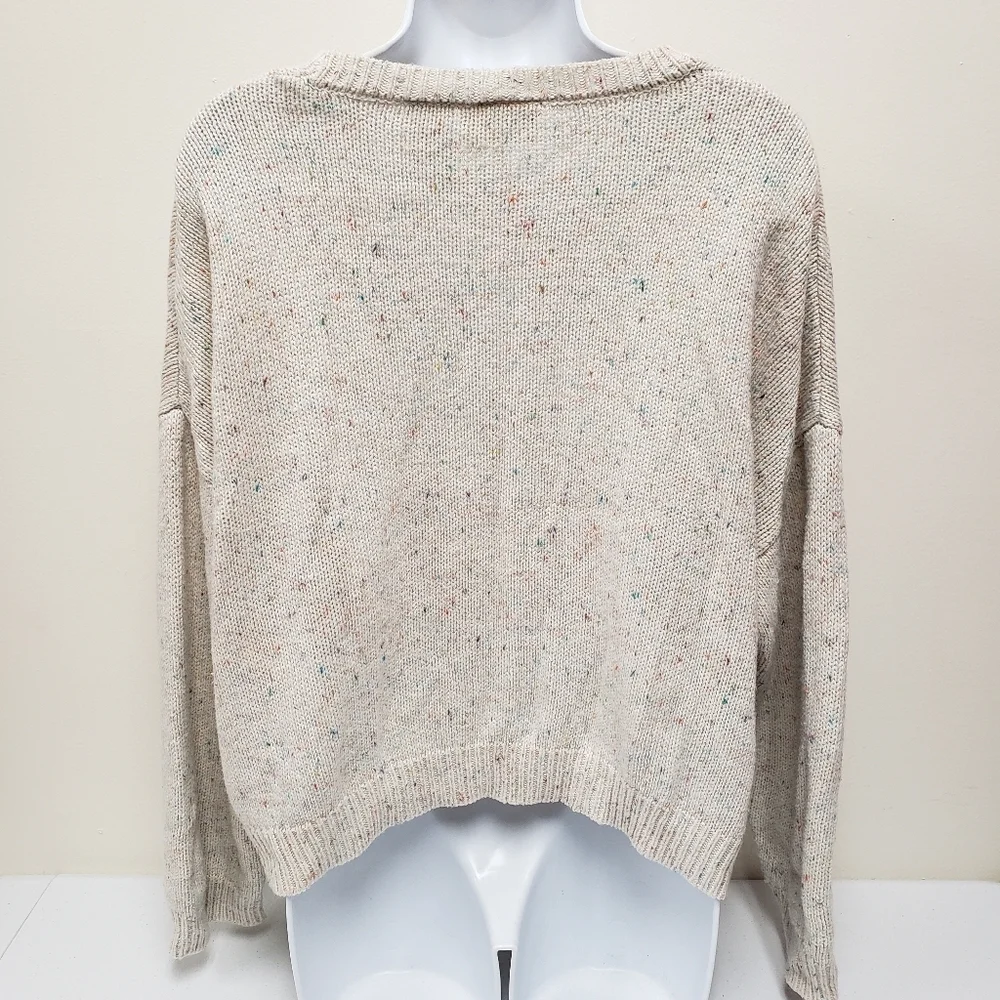 Friends Womens Crop Sweater Top Size Large 11/13 - Picture 2 of 6